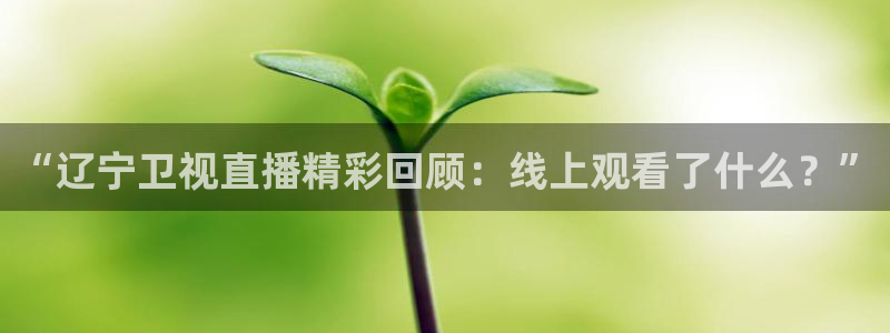 nba黑白在线直播：“辽宁卫视直播精彩回顾：线上观看了什么？”